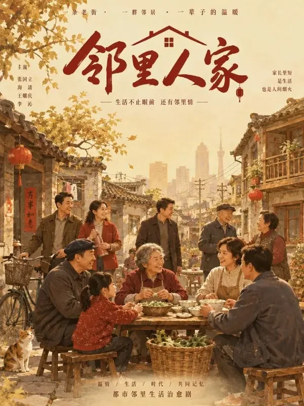 城南旧事新说 短剧封面 - 黄果漫剧